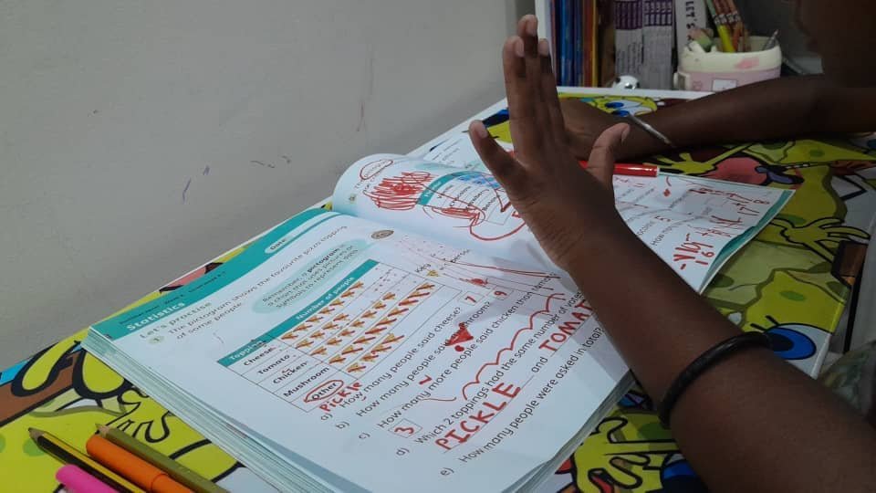 Mathematics tuition class for Cambridge Primary Y1–Y6 students