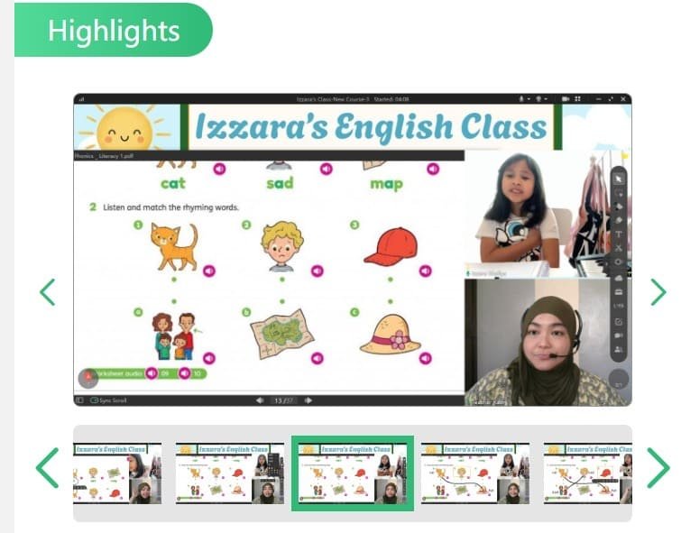 Online English tuition for Cambridge Primary IGCSE students